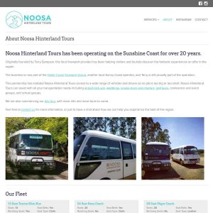 Noosa Hinterland Tours - Noosa Websites - Website Design and Web hosting on based in Noosa Heads on the Sunshine Coast