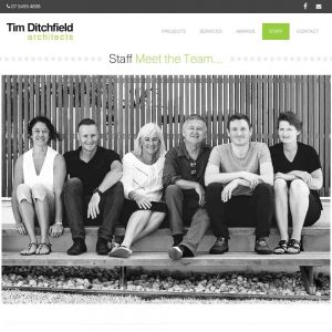 Tim Ditchfield Architects - Noosa Websites - Website Design and Web hosting on based in Noosa Heads on the Sunshine Coast