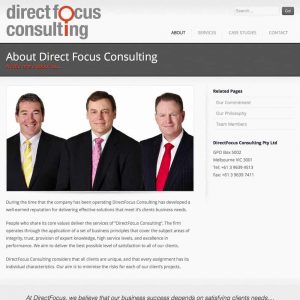 DirectFocus Consulting - Noosa Websites - Website Design and Web hosting on based in Noosa Heads on the Sunshine Coast