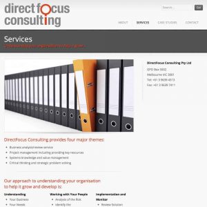 DirectFocus Consulting - Noosa Websites - Website Design and Web hosting on based in Noosa Heads on the Sunshine Coast