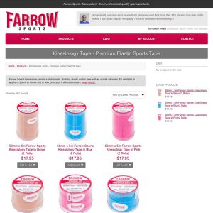 Farrow Sports - Noosa Websites - Website Design and Web hosting on based in Noosa Heads on the Sunshine Coast